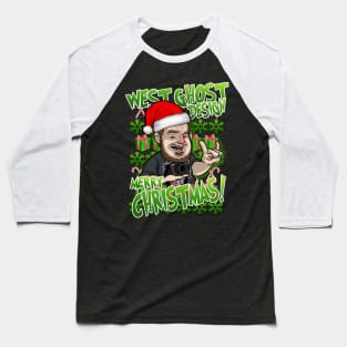 west ghost design christmas ugly sweaters T-Shirt Baseball T-Shirt